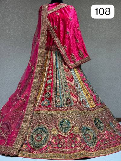 D.NO. 105 TO 109 BY SSG CREATION LEHENGA CHOLI EXPORTER IN INDIA